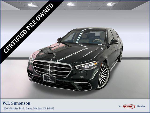 used 2022 Mercedes-Benz S-Class car, priced at $69,999