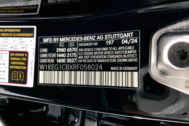 new 2024 Mercedes-Benz EQE 350 car, priced at $90,345