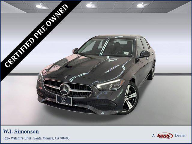 used 2022 Mercedes-Benz C-Class car, priced at $30,588
