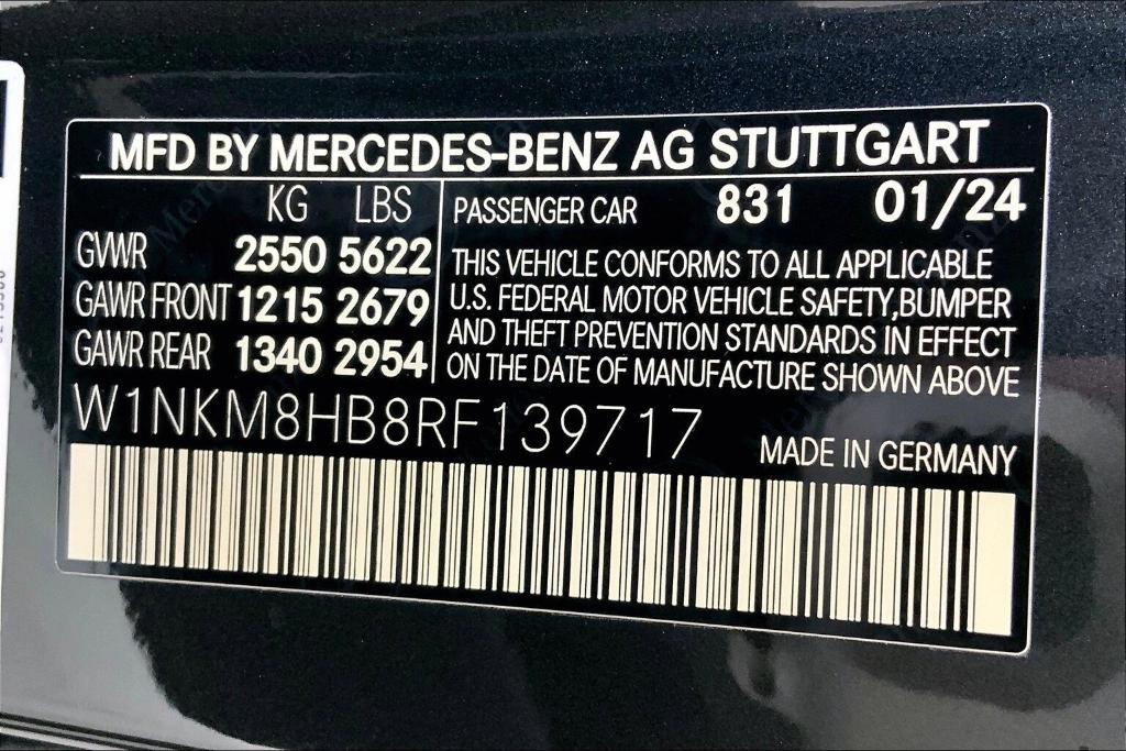 new 2024 Mercedes-Benz AMG GLC 43 car, priced at $75,792