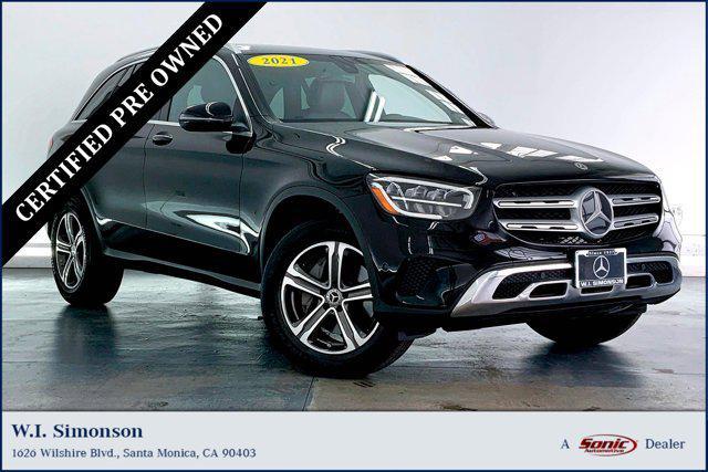 used 2021 Mercedes-Benz GLC 300 car, priced at $27,999