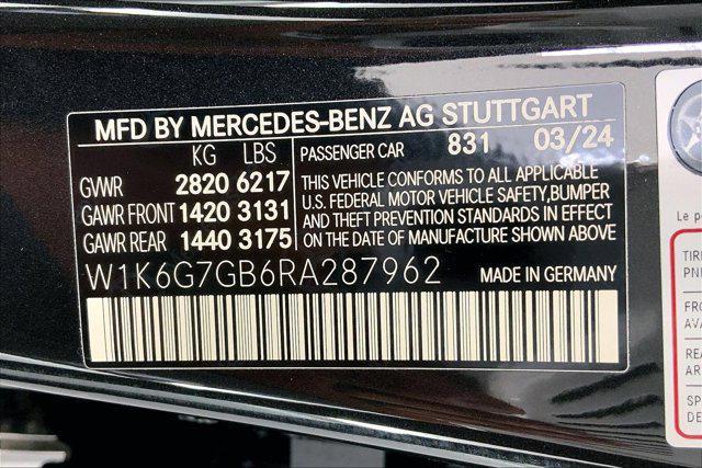 new 2024 Mercedes-Benz S-Class car, priced at $150,040