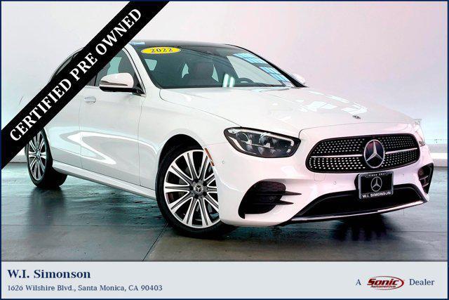 used 2022 Mercedes-Benz E-Class car, priced at $40,488