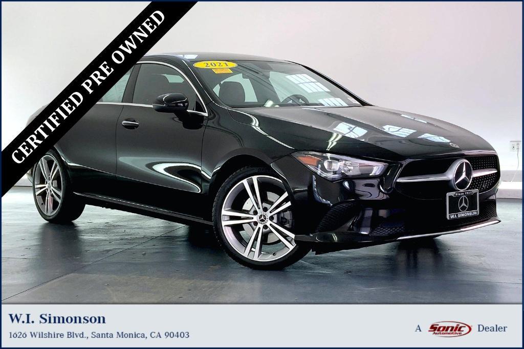 used 2021 Mercedes-Benz CLA 250 car, priced at $28,888