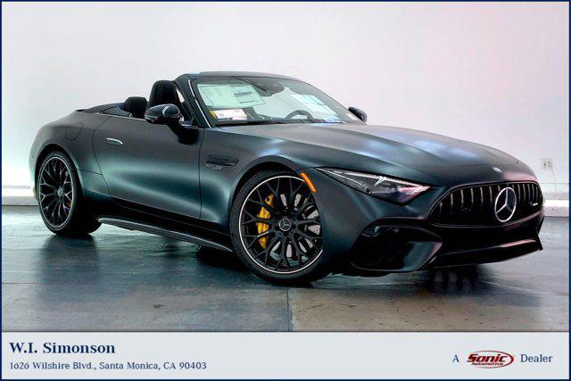 new 2025 Mercedes-Benz AMG SL 55 car, priced at $178,465