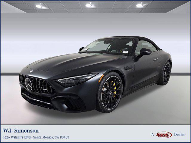new 2025 Mercedes-Benz AMG SL 55 car, priced at $178,465