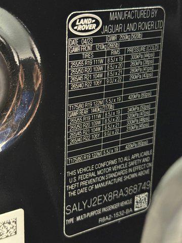 used 2024 Land Rover Range Rover Velar car, priced at $40,688