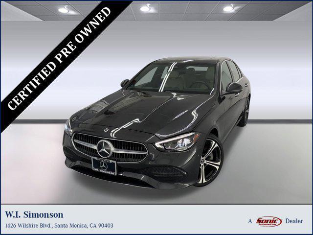 used 2023 Mercedes-Benz C-Class car, priced at $35,399