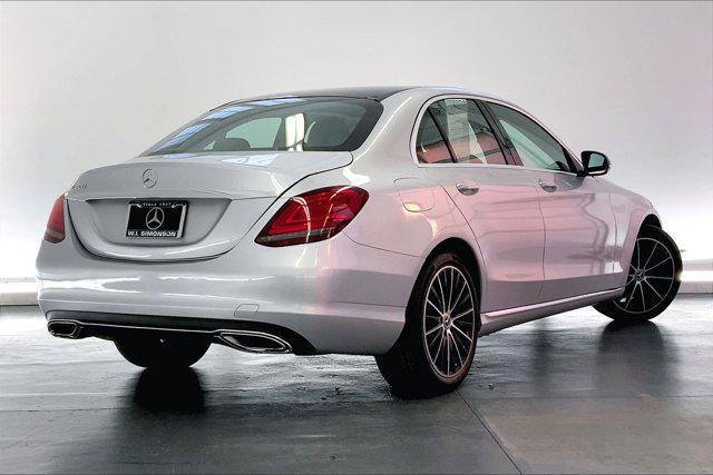 used 2021 Mercedes-Benz C-Class car, priced at $24,986