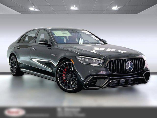 new 2025 Mercedes-Benz AMG S 63 E car, priced at $201,555