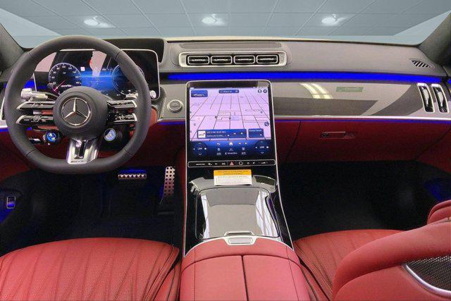 new 2025 Mercedes-Benz AMG S 63 E car, priced at $201,555