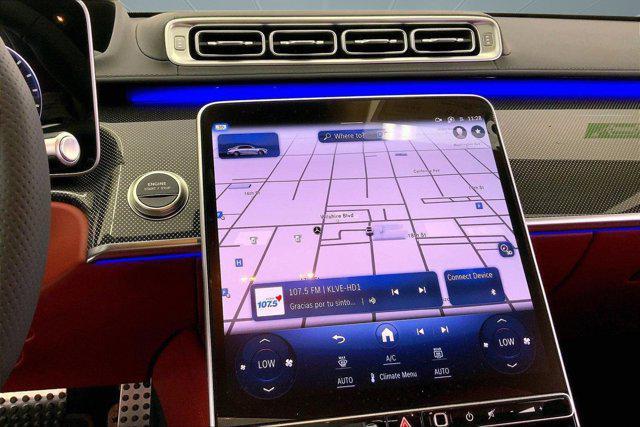 new 2025 Mercedes-Benz AMG S 63 E car, priced at $201,555