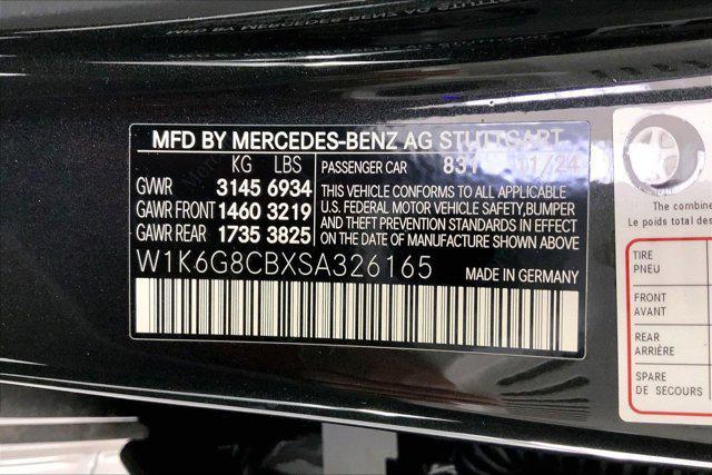 new 2025 Mercedes-Benz AMG S 63 E car, priced at $201,555