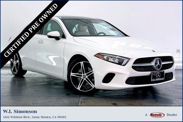 used 2022 Mercedes-Benz A-Class car, priced at $27,488