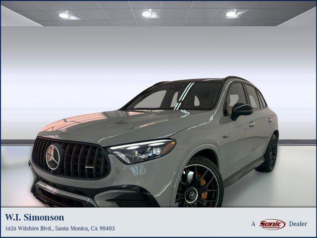 new 2025 Mercedes-Benz AMG GLC 63 car, priced at $106,000