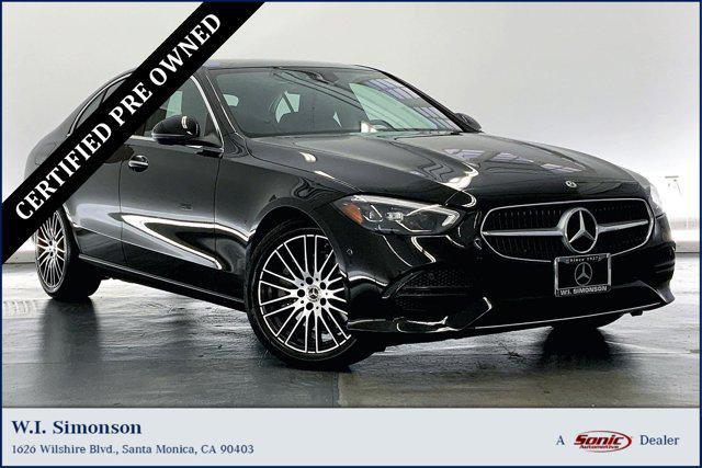 used 2024 Mercedes-Benz C-Class car, priced at $44,599