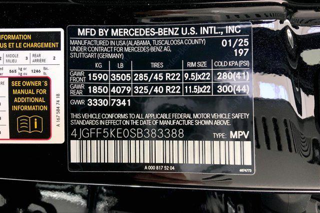 new 2025 Mercedes-Benz GLS 450 car, priced at $97,350