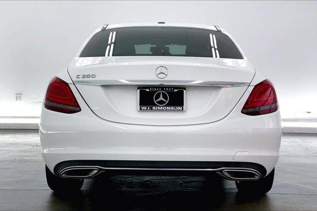 used 2021 Mercedes-Benz C-Class car, priced at $28,999