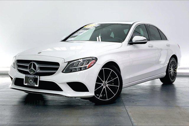 used 2021 Mercedes-Benz C-Class car, priced at $28,999