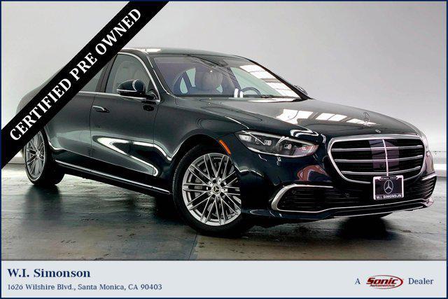 used 2021 Mercedes-Benz S-Class car, priced at $70,887
