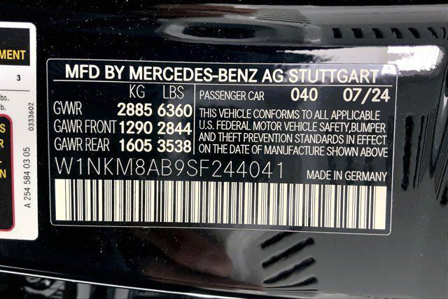 new 2025 Mercedes-Benz AMG GLC 63 car, priced at $87,200