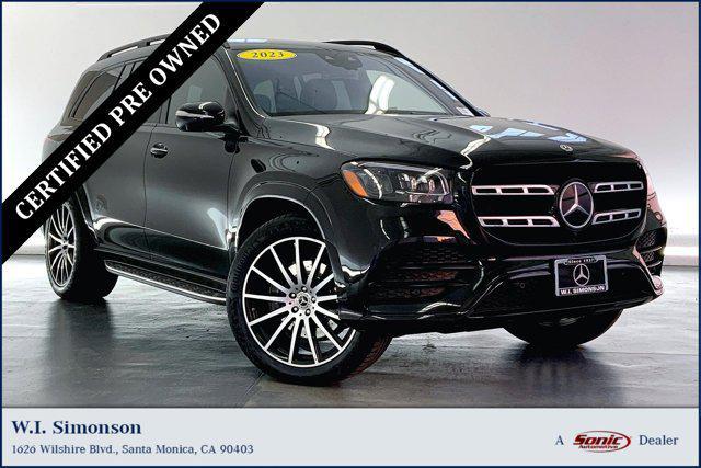 used 2023 Mercedes-Benz GLS 580 car, priced at $85,999