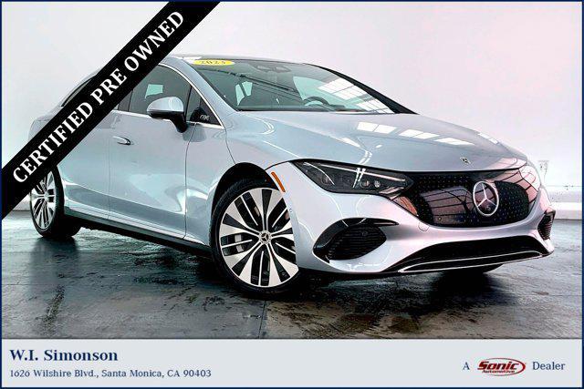 used 2023 Mercedes-Benz EQE 500 car, priced at $45,699
