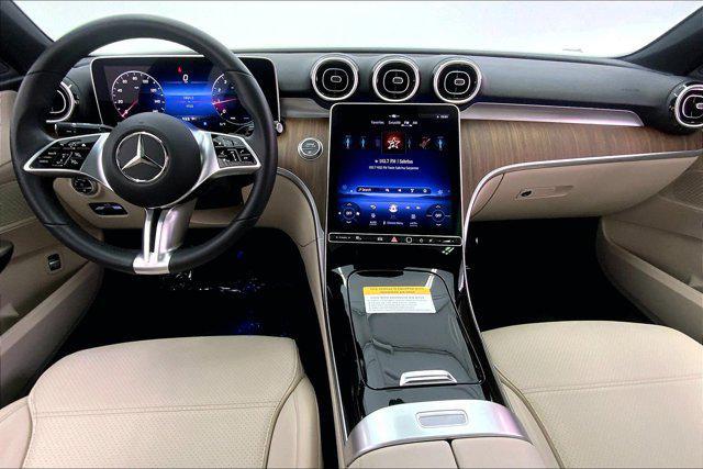 used 2024 Mercedes-Benz C-Class car, priced at $43,999