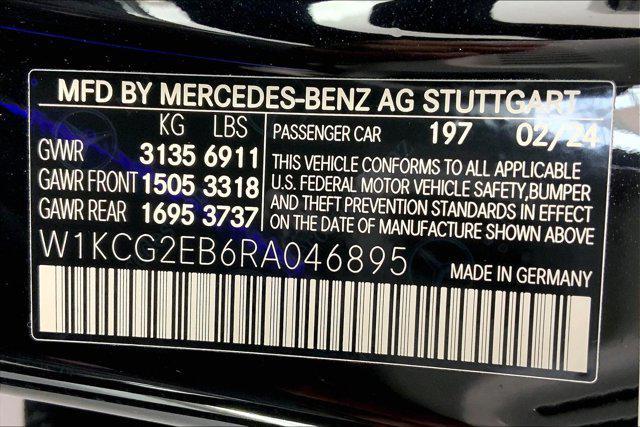 new 2024 Mercedes-Benz EQS 450 car, priced at $113,040