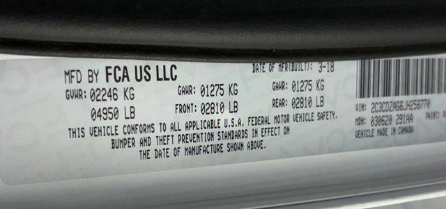 used 2018 Dodge Challenger car, priced at $16,188