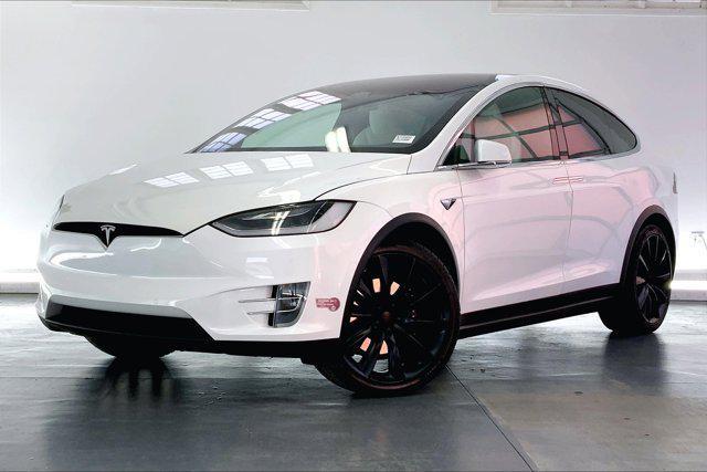 used 2020 Tesla Model X car, priced at $43,999