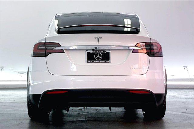 used 2020 Tesla Model X car, priced at $43,999