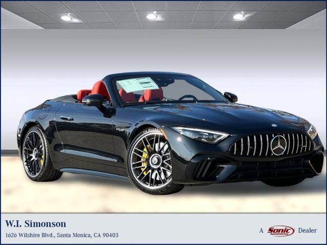 new 2025 Mercedes-Benz AMG SL 63 car, priced at $200,080