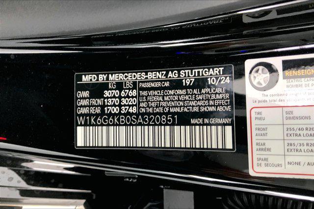 new 2025 Mercedes-Benz S-Class car, priced at $136,805