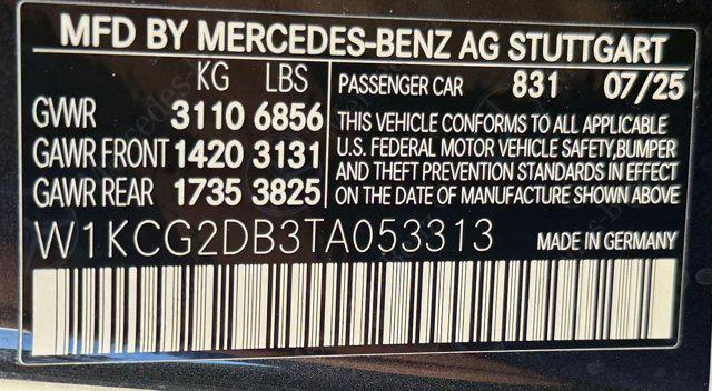 new 2026 Mercedes-Benz EQS 450 car, priced at $109,485