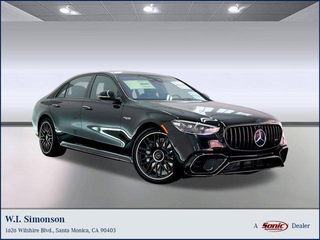 new 2025 Mercedes-Benz AMG S 63 E car, priced at $195,295