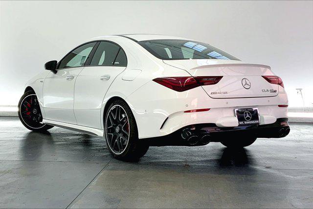 new 2025 Mercedes-Benz AMG CLA 45 car, priced at $70,695