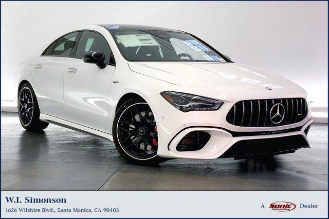 new 2025 Mercedes-Benz AMG CLA 45 car, priced at $70,695