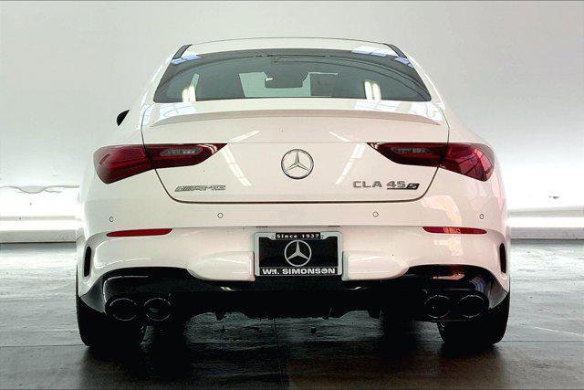 new 2025 Mercedes-Benz AMG CLA 45 car, priced at $70,695