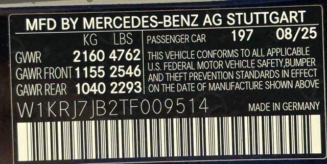 new 2026 Mercedes-Benz AMG GT 63 car, priced at $199,005