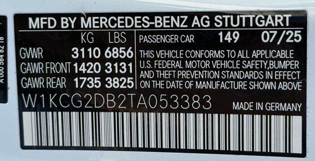 new 2026 Mercedes-Benz EQS 450 car, priced at $107,295
