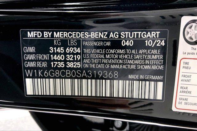 new 2025 Mercedes-Benz AMG S 63 E car, priced at $191,195