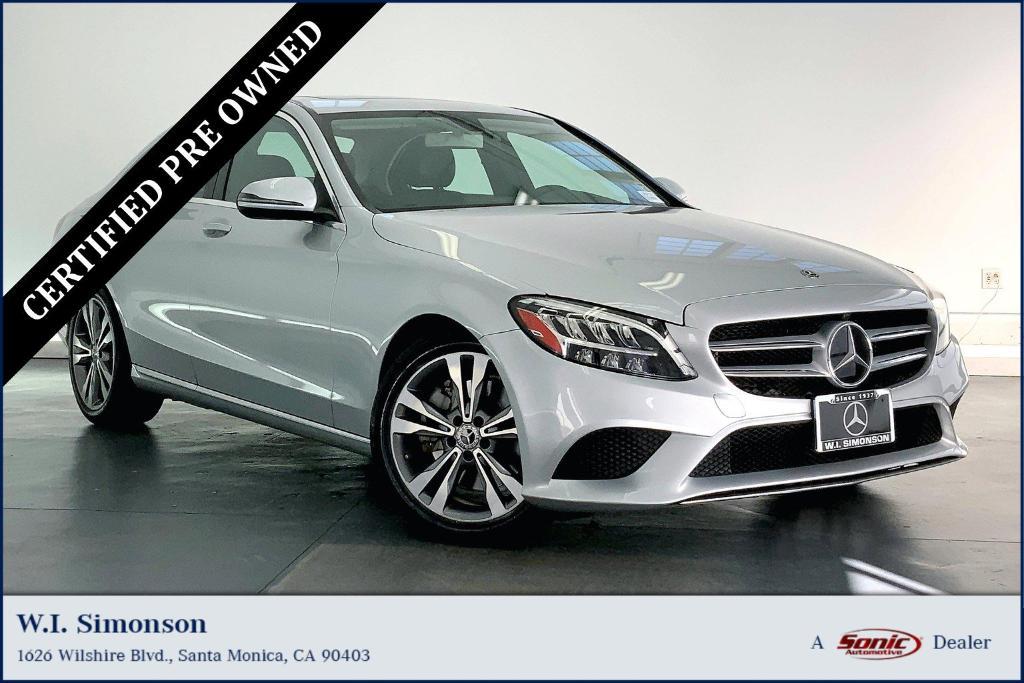 used 2020 Mercedes-Benz C-Class car, priced at $27,388