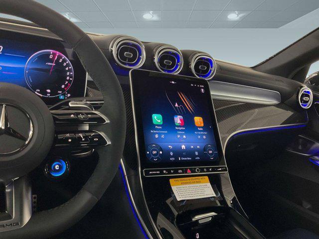 new 2025 Mercedes-Benz AMG GLC 63 car, priced at $114,975