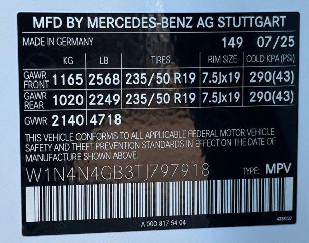 new 2026 Mercedes-Benz GLA 250 car, priced at $46,555