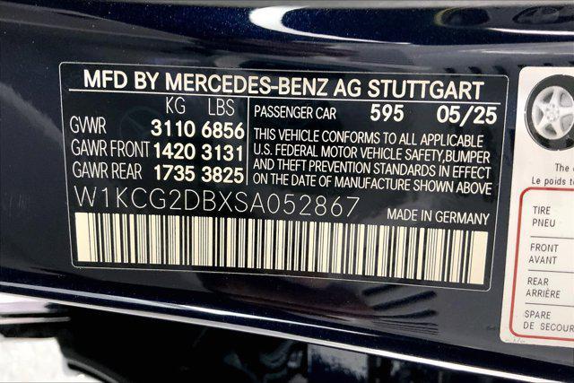 new 2025 Mercedes-Benz EQS 450 car, priced at $108,345