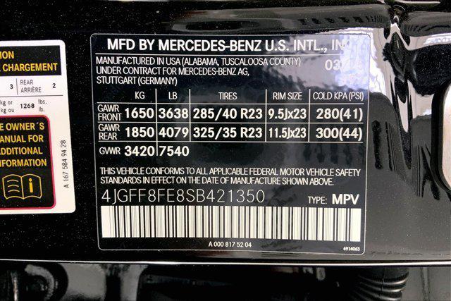 new 2025 Mercedes-Benz GLS 580 car, priced at $118,825