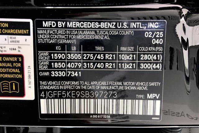 new 2025 Mercedes-Benz GLS 450 car, priced at $93,265