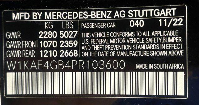 used 2023 Mercedes-Benz C-Class car, priced at $35,388