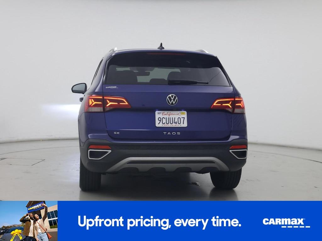 used 2022 Volkswagen Taos car, priced at $21,998